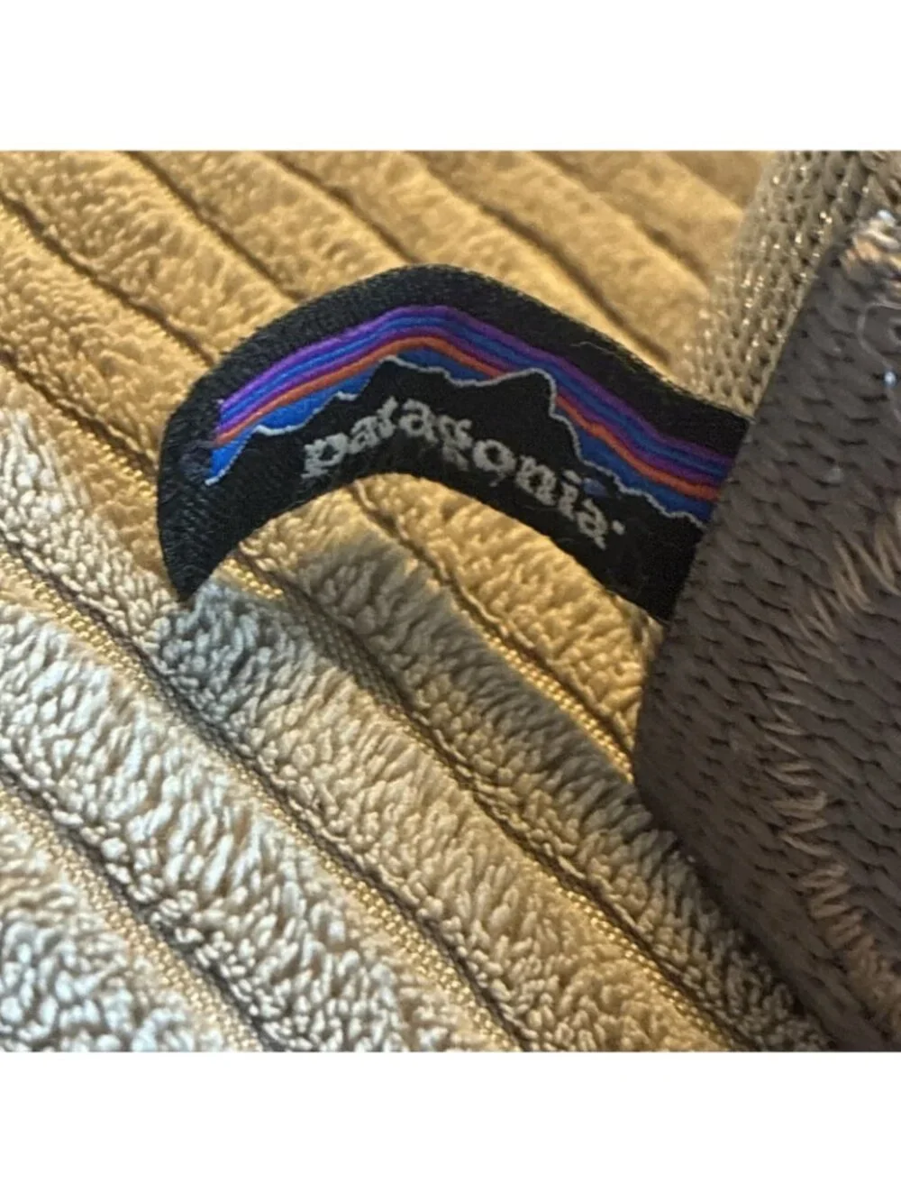 Patagonia Gray Tech Web Belt Nylon Tactical Hiking Aluminum Buckle 39” Strap